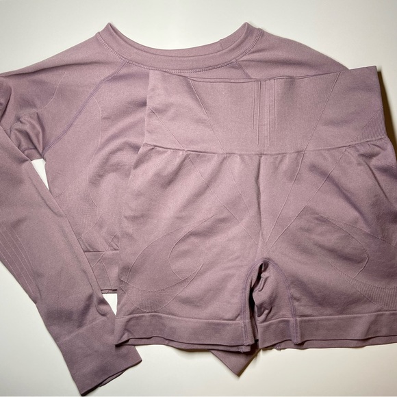 SHEIN Women’s Workout Set - Plum - M - Picture 2 of 4